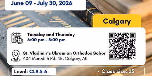 English Course (CLB 5-6)- Calgary
