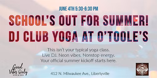 DJ Club Yoga at O\u2019Toole\u2019s