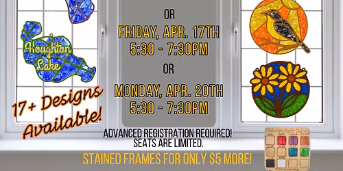 Resin Stained Glass Workshop - April 20th
