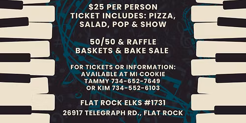 Pizza & Pianos - Fundraiser with MG Dueling Pianos