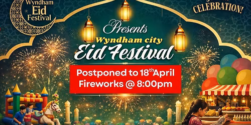 Fireworks at Wyndham Eid