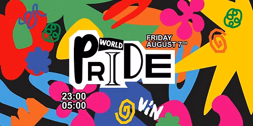Vrijdag is NYX | WORLD PRIDE