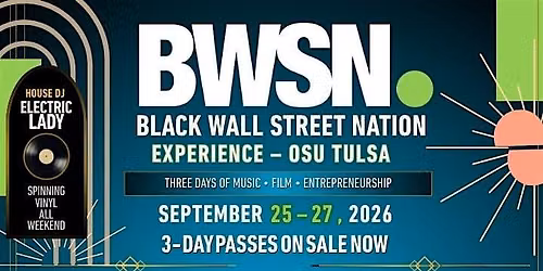 Black Wall Street Nation Experience 2026
