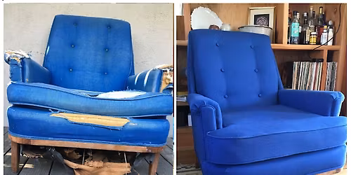 Learn the Art of Upholstery: 4-Week Armchair Workshop!
