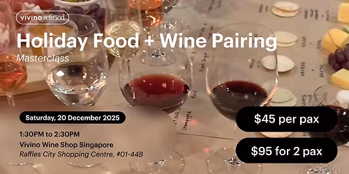 Vivino's Holiday Food & Wine Pairing