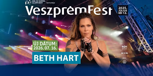 \u00daJ D\u00c1TUM! Beth Hart \u2022 Veszpr\u00e9mFest 2026