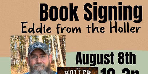 Book Signing with Eddie from the Holler 