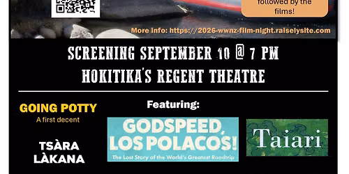 2026 WWNZ Paddling Film Night - HOKITIKA