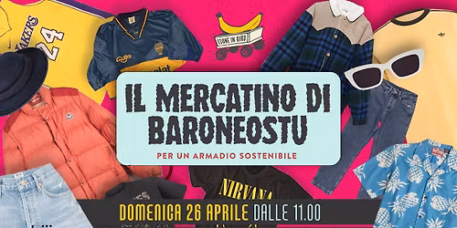 Torna il MERCATINO vintage di BARONEOSTU a Daste!