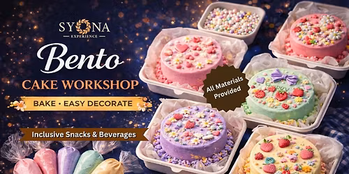 Bento Cake Workshop