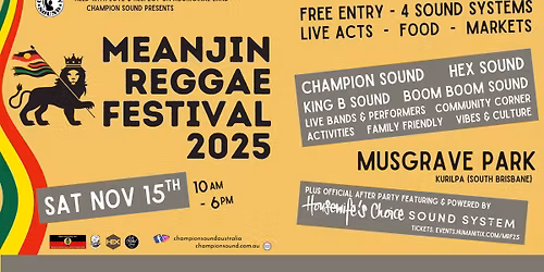 Meanjin Reggae Festival 2025