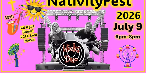 Hicks Duo at NativityFest 2026