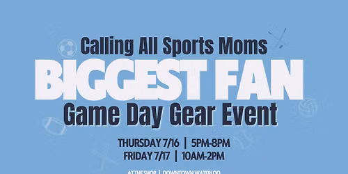 Biggest Fan: Sports Mom Custom Event by Little Mango
