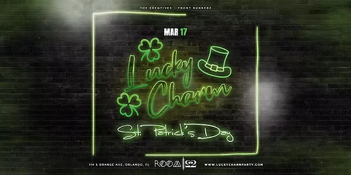 LUCKY CHARM: Orlando\u2019s #1 St. Patrick\u2019s Day Celebration \u2728