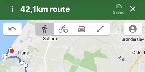 Social Marathon fra Aalborg til Blokhus