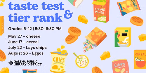 Taste Test & Tier Rank