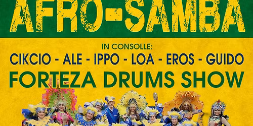AFRO-SAMBA con FORTEZA DRUMS SHOW @New Fantasy - Quaderni di Villafranca (VR)