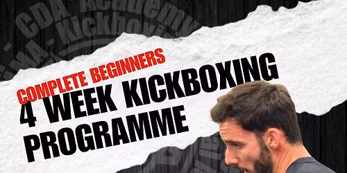 4 Week beginners kickboxing programme