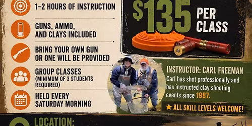 Kids Clay Shooting Classes
