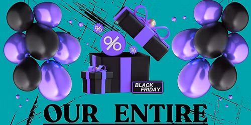 Black Friday 10% Off
