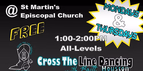 Beginners+ Line Dance @ St Martin's