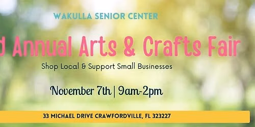 2nd Annual Arts & Craft Fair