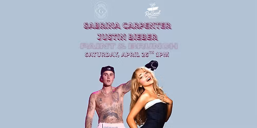 Sabrina Carpenter & Justin Bieber  Paint & Brunch