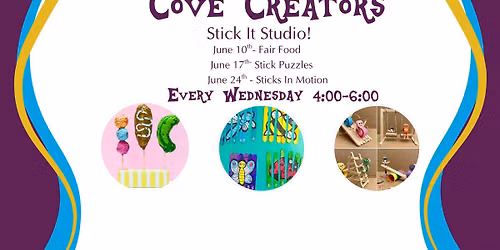 June Cove Creators- Stick It Studio! 
