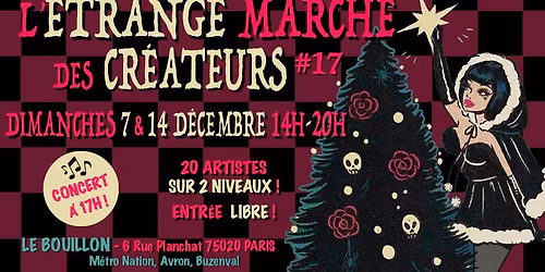 L'\u00c9TRANGE NO\u00cbL DES CR\u00c9ATEURS #17