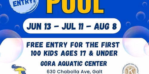 Kiwanis Days at the Pool