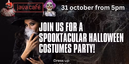 Halloween Party in Java Cafe
