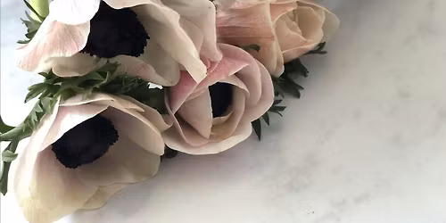 British Flowers Posy Vase Arrangement Workshop (Manchester Flower Festival)