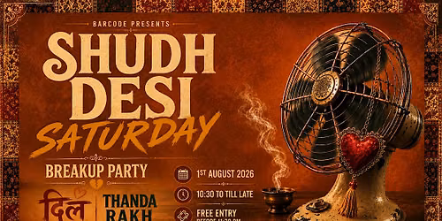 \u2728 BOLLYWOOD NIGHT: BREAKUP PARTY ! FREE ENTRY BEFORE 11:30 PM\u2728