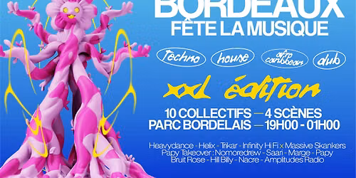 Bordeaux F\u00eate la Musique \u273b House \u2022 Techno \u2022 Dub \u2022 Afro-Caribbean