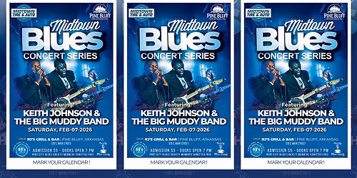 Keith Johnson & The Big Muddy Band - Midtown Blues Concert Series