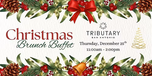 Christmas Brunch and Cocktail Bar on the River Walk