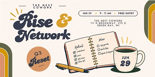 Coffee and Q3 Reset with Green Bay Entrepreneurs & Professionals