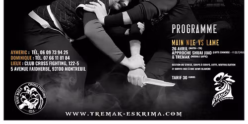 Stage d\u00e9fense vs Couteaux