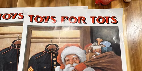 Bring a new unwrapped toy and get a free pumpkin pie!