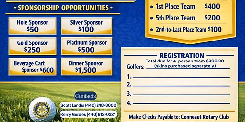 Conneaut Rotary Golf Outing