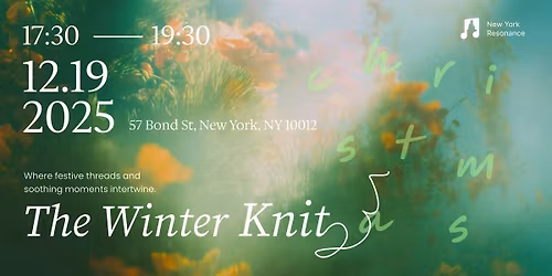 The Winter Knit \u00b7 Holiday Wreath Atelier