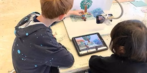 AUSGEBUCHT! Mo, 14.09. I 10-16 Uhr I Sommerferien-Workshop: Trickfilmstudio: Traumfabrik