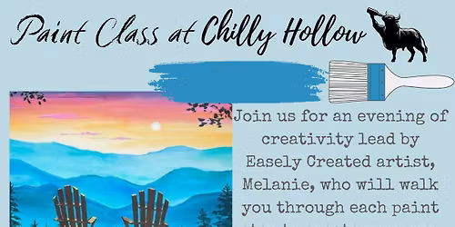Sip & Paint Class at Chilly Hollow Brewery
