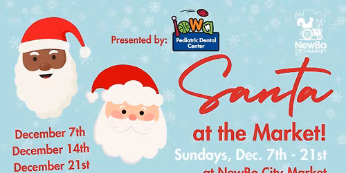 Santa at NewBo City Market