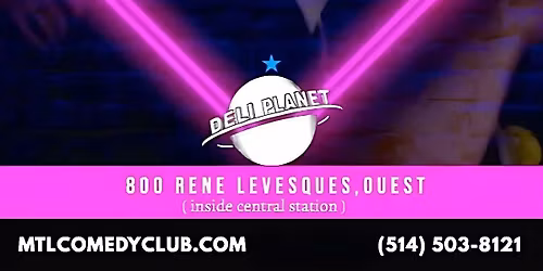 Comedy Festival in Montreal | Thursday July 9th, 2025 |  MTLCOMEDYCLUB