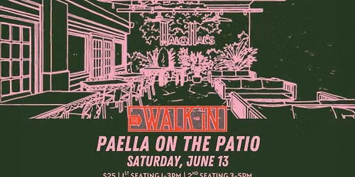 Paella on the Patio