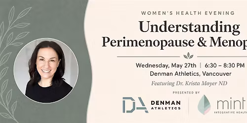 Women's Health Evening: Understanding Perimenopause & Menopause