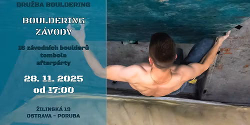 Bouldering z\u00e1vody 28.11.2025