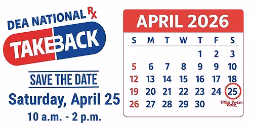 DEA National Rx Take Back Day