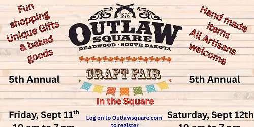 Outlaw Square's FAIR in the SQUARE....Craft Fair